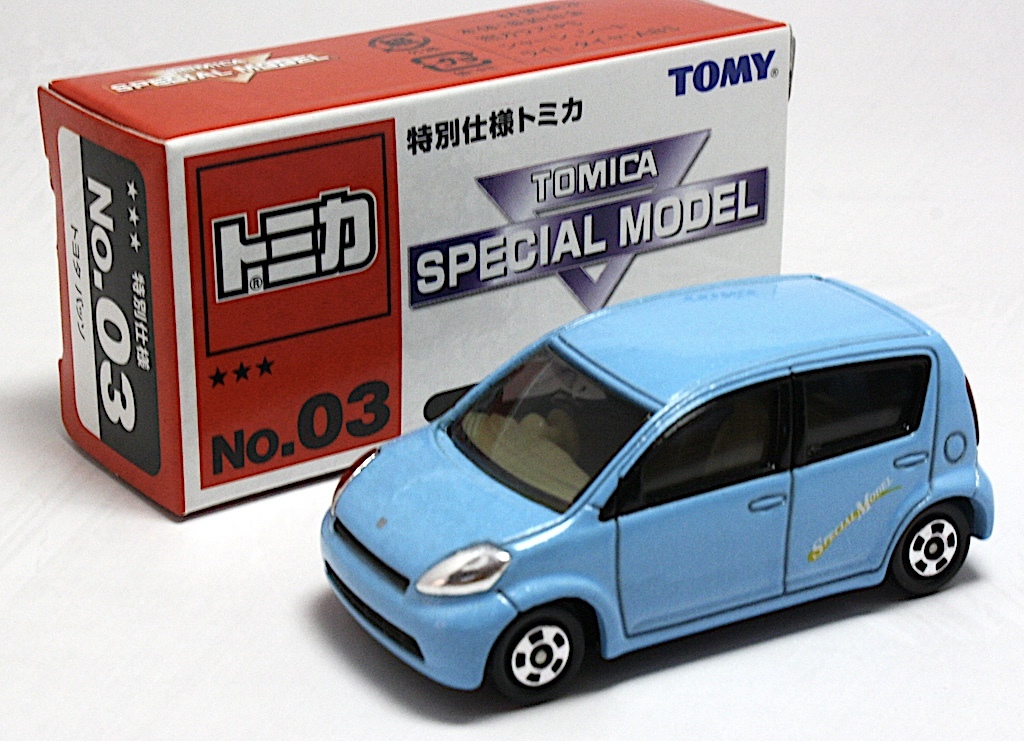 トミカ SPECIAL MODEL 特別仕様トミカ★★★ No.03 トヨタ パッソ拍卖