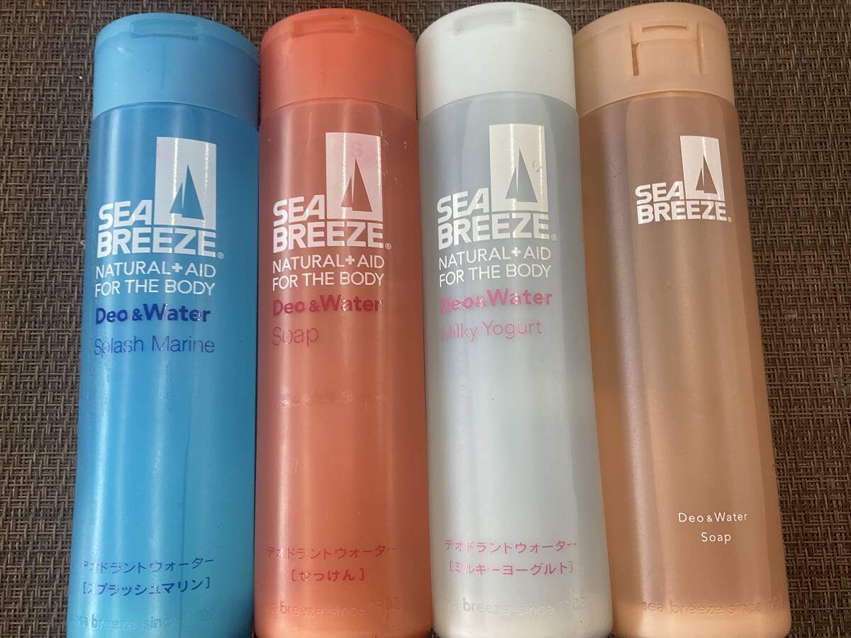 シーブリーズ デオ & ウォーター スプラッシュマリン の香り おまとめ 4本 ほぼ 未使用 現品限り 送料無料拍卖