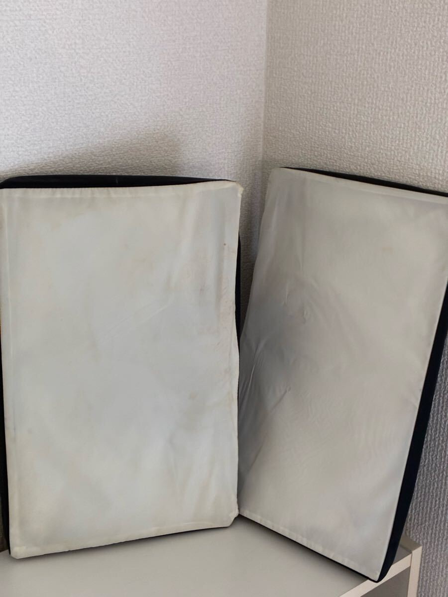 ラストライト ソフトボックスLLクリップオンストロボ用サイズ400×250mm 2個セット Lastlite APOLLO Light Modifireストロボディフューザー拍卖