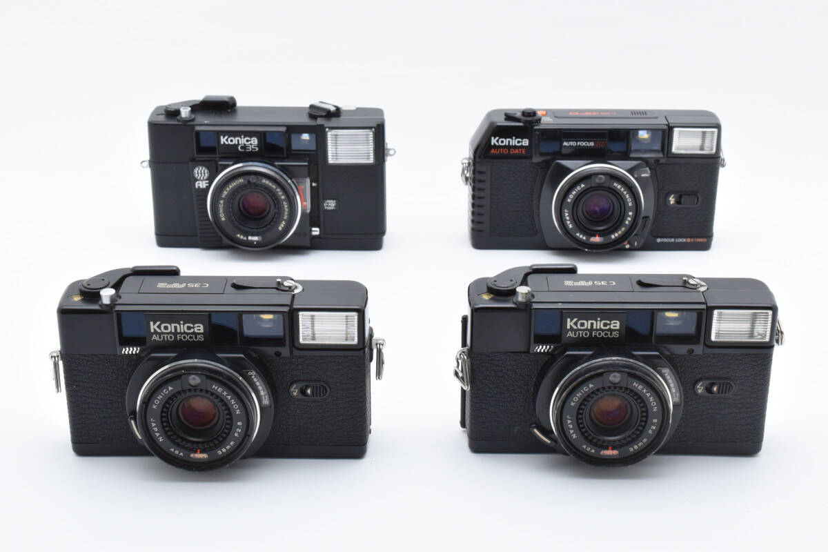 ☆訳あり大特価☆コニカ KONICA C35 AF / MFD / AF2 ×2 / 4個まとめ #60#45#1876拍卖