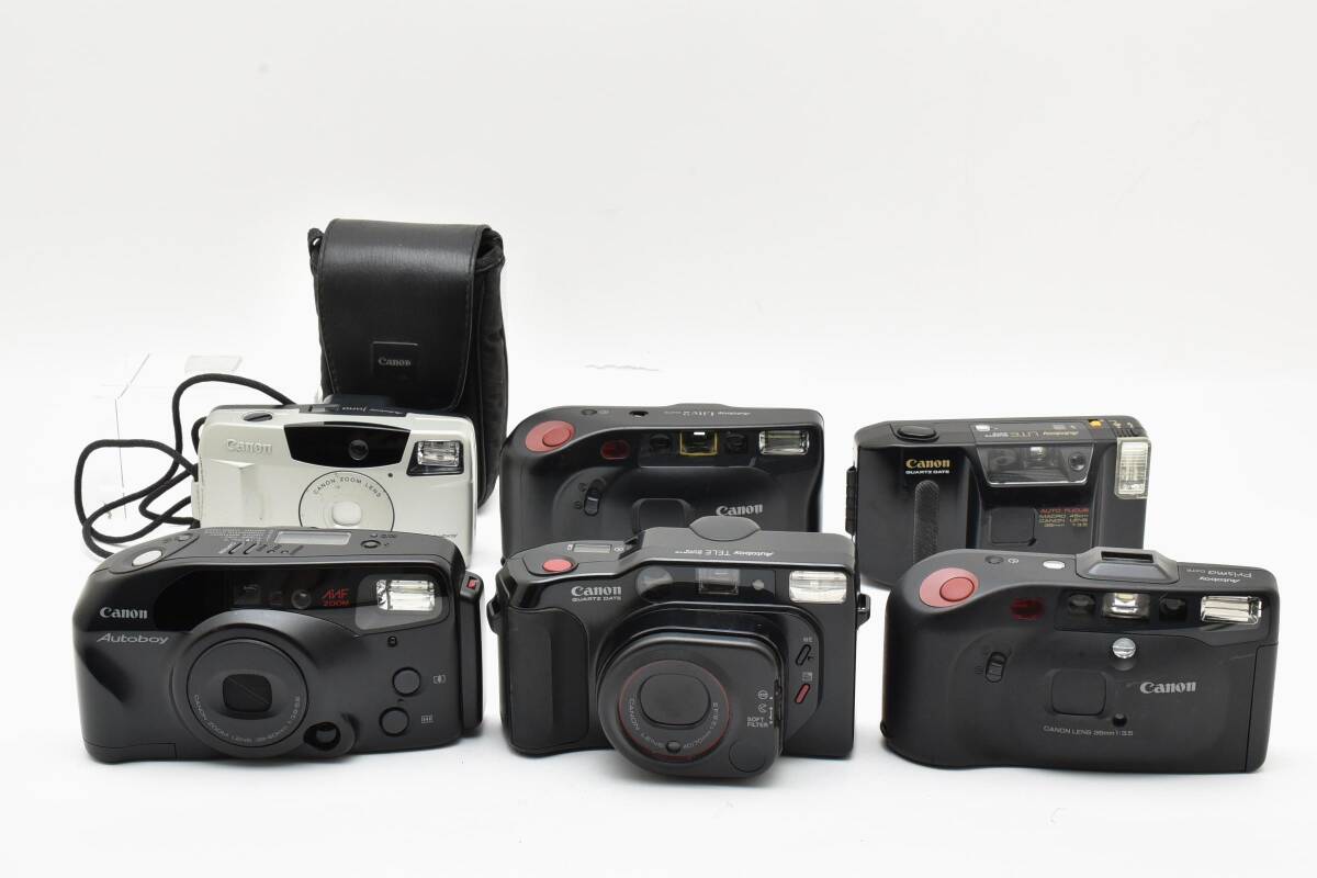 ☆訳あり大特価☆キヤノン CANON AUTOBOY TELE / JUNO / AIAF ZOOM / LITE / LITE2 / PRISMA DATE 6個まとめ #60#45#1895拍卖