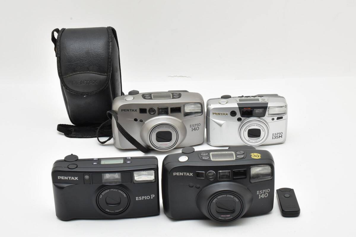 ☆訳あり特上品☆ペンタックス PENTAX ESPIO 140×2 / 135M / P / 4個まとめ 《シャッター、フラッシュOK》#140#100#1911拍卖