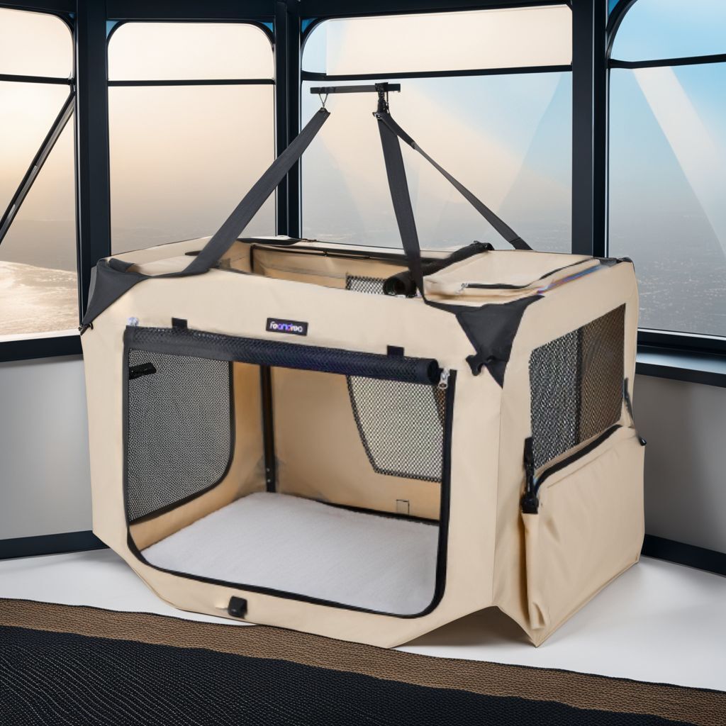 ☆お手入れが簡単 折り畳み ペット 鞄 車 一緒にドライブ拍卖