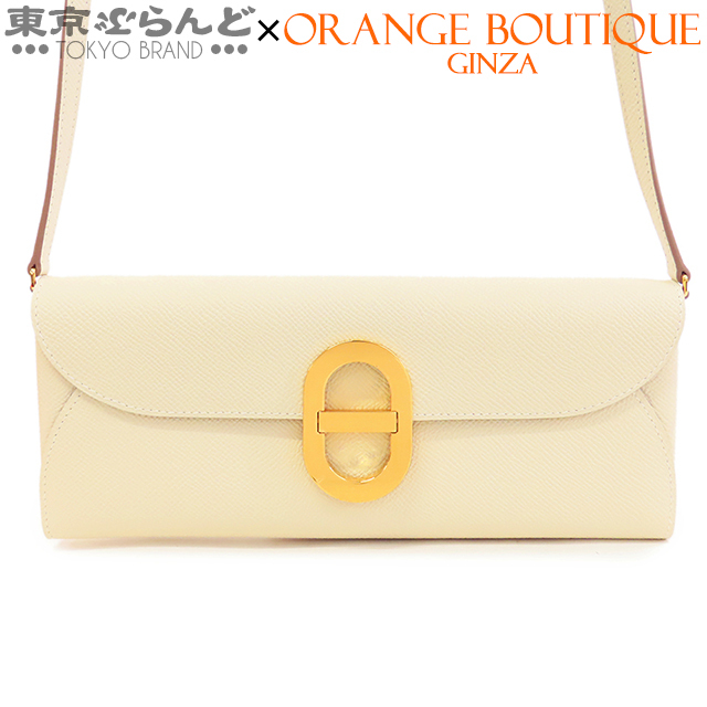 101807594 エルメス HERMES マイヨン シェーヌダンクル トゥーゴー W刻印 クレ ゴールド金具 エプソン 長財布 ショルダーバッグ 未使用拍卖