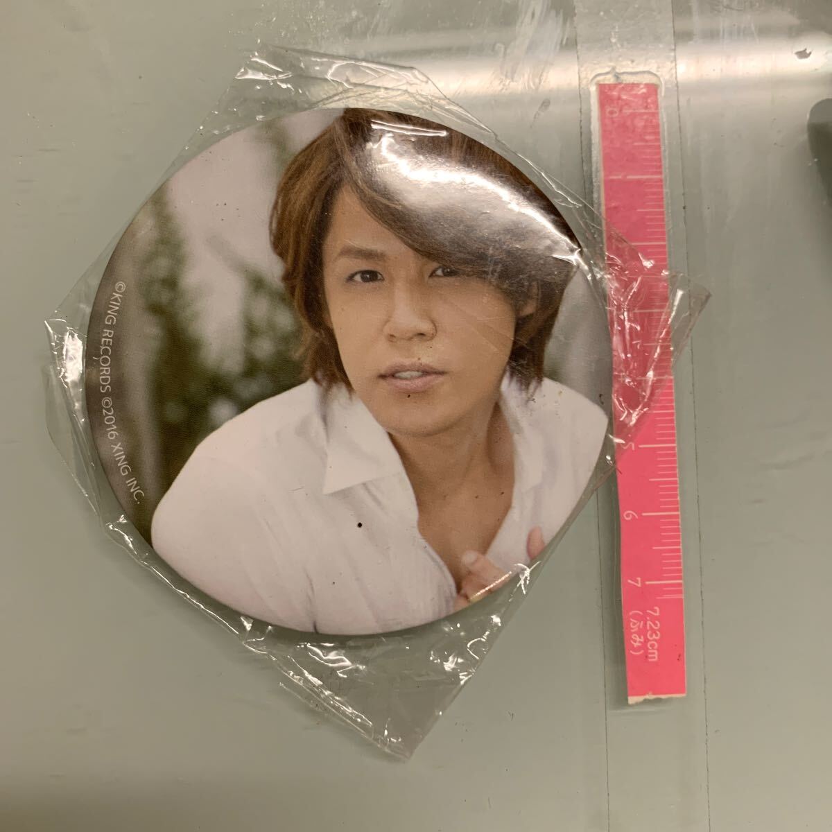 宮野真守(白シャツver.) 缶バッジ 「宮野真守×JOYSOUND じょいまもくじ2016」 C賞拍卖