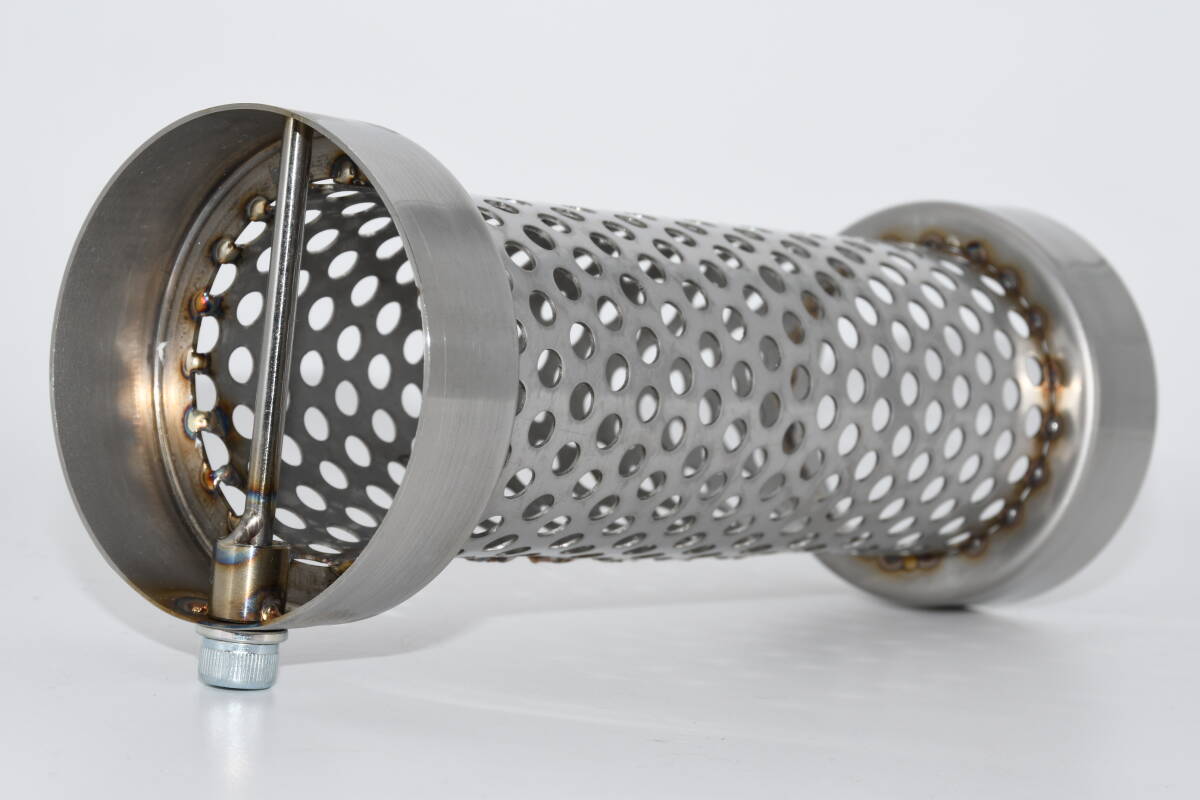 弾丸 70パイ 用 ゼロ時 縦ピン ステンレス 50.8 パンチング インナー サイレンサー バッフル 内径48ミリ 商品実寸外径67ミリ カワサキ拍卖