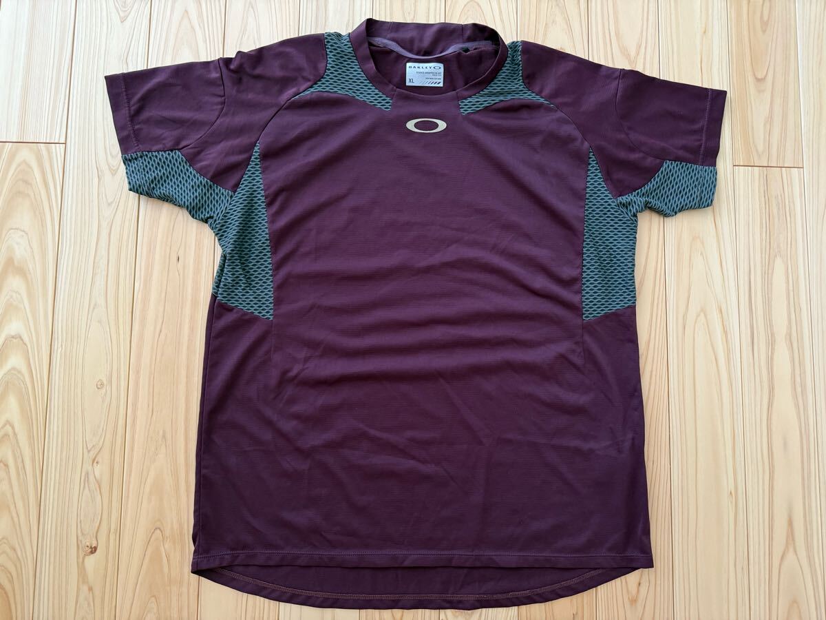 OAKLEY オークリー Tシャツ メンズ XL パープル系拍卖