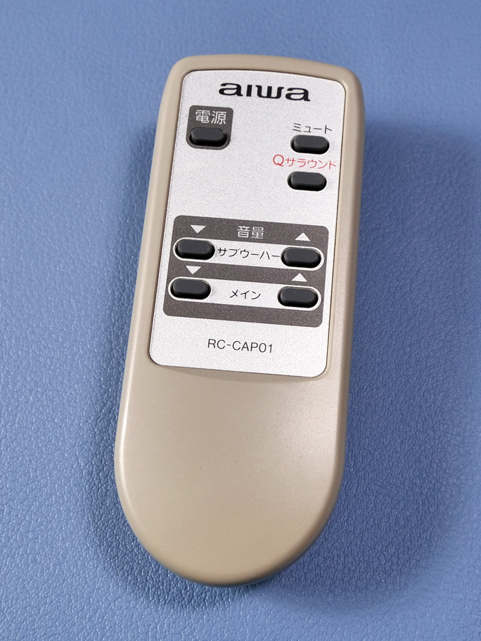 アイワ ホームシアタースピーカー用リモコン RC-CAP01 【匿名送料無料】拍卖