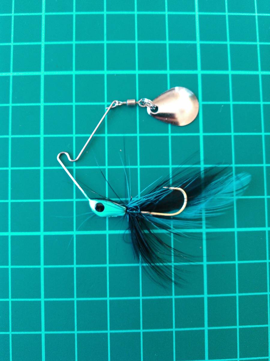 超小型 スピナーベイト 2g F 検) ブラックバス ブルーギル クラッピー パンフィッシュ拍卖