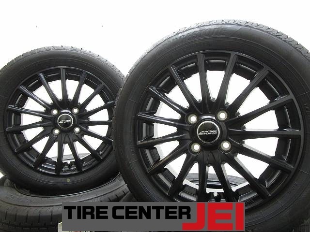 14インチ 155/65R14 4.5J+45 軽自動車 NEWNO 新品 未使用 新古タイヤ 中古アルミホイール【4本セット】 送料無料(MA14-4474)拍卖