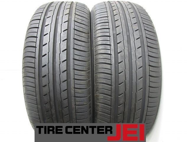 185-55R15 8分山 ヨコハマ ブルーアースES32 2021年製 中古タイヤ【2本】送料無料(M15-9739)拍卖