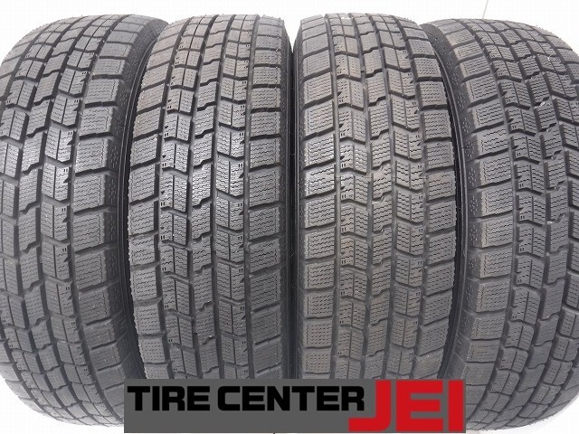 165-65R14 8.5分山 グッドイヤーアイスナビ7 2021年製 中古スタッドレスタイヤ【4本】送料無料(S14-7927)拍卖