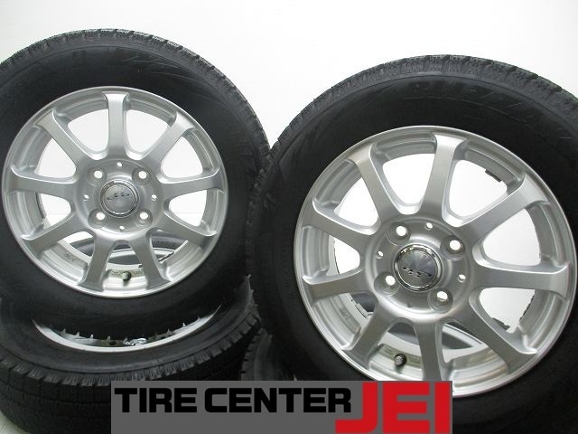 13インチ VRX2 155/65R13 4J+43 100 バリ溝 軽自動車 中古スタッドレスタイヤアルミホイール4本セット送料無料(SA13-4438)拍卖