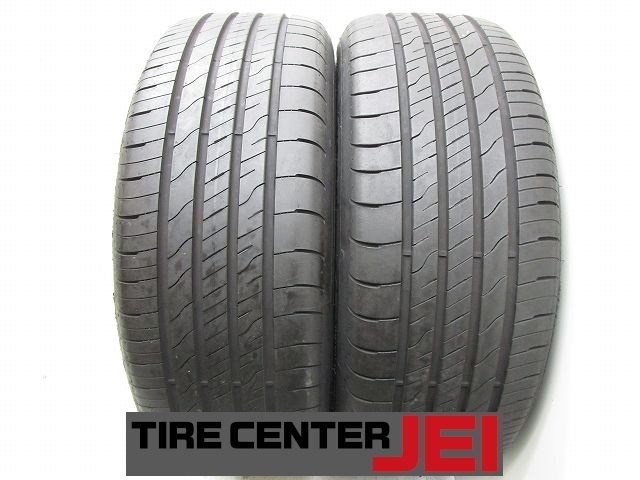 215-55R18 9-8.5分山 グッドイヤーエフィシエントグリップ 2024年製 中古タイヤ【2本】送料無料(M18-9932)拍卖