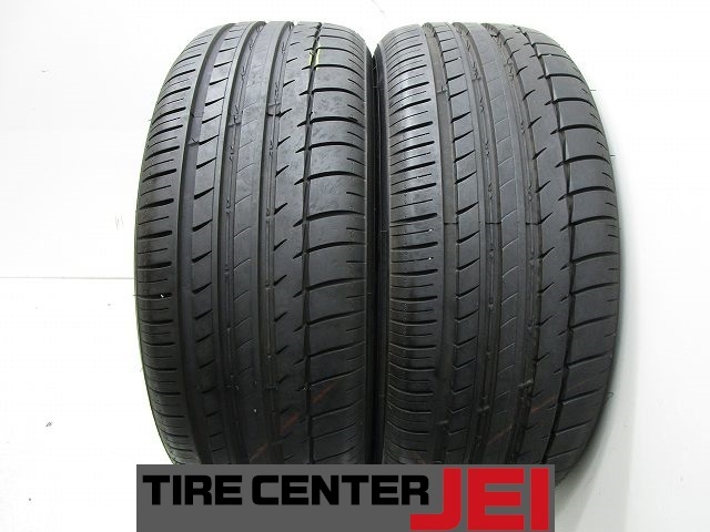 225-55R17 9分山 トライアングル 2023年製 中古タイヤ【2本】送料無料(M17-9968)拍卖