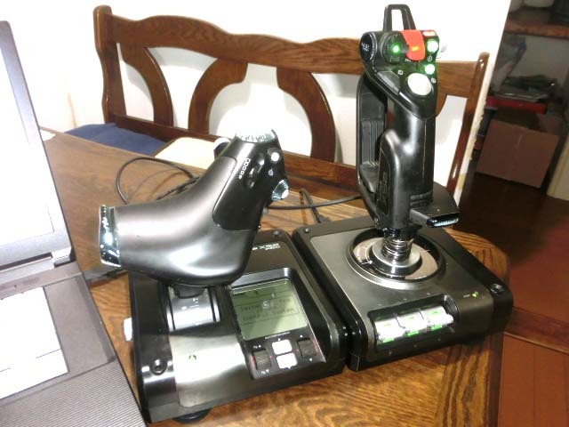 ★Saitek SX52 Pro★完動品★USB接続★ベタ付き無し★拍卖