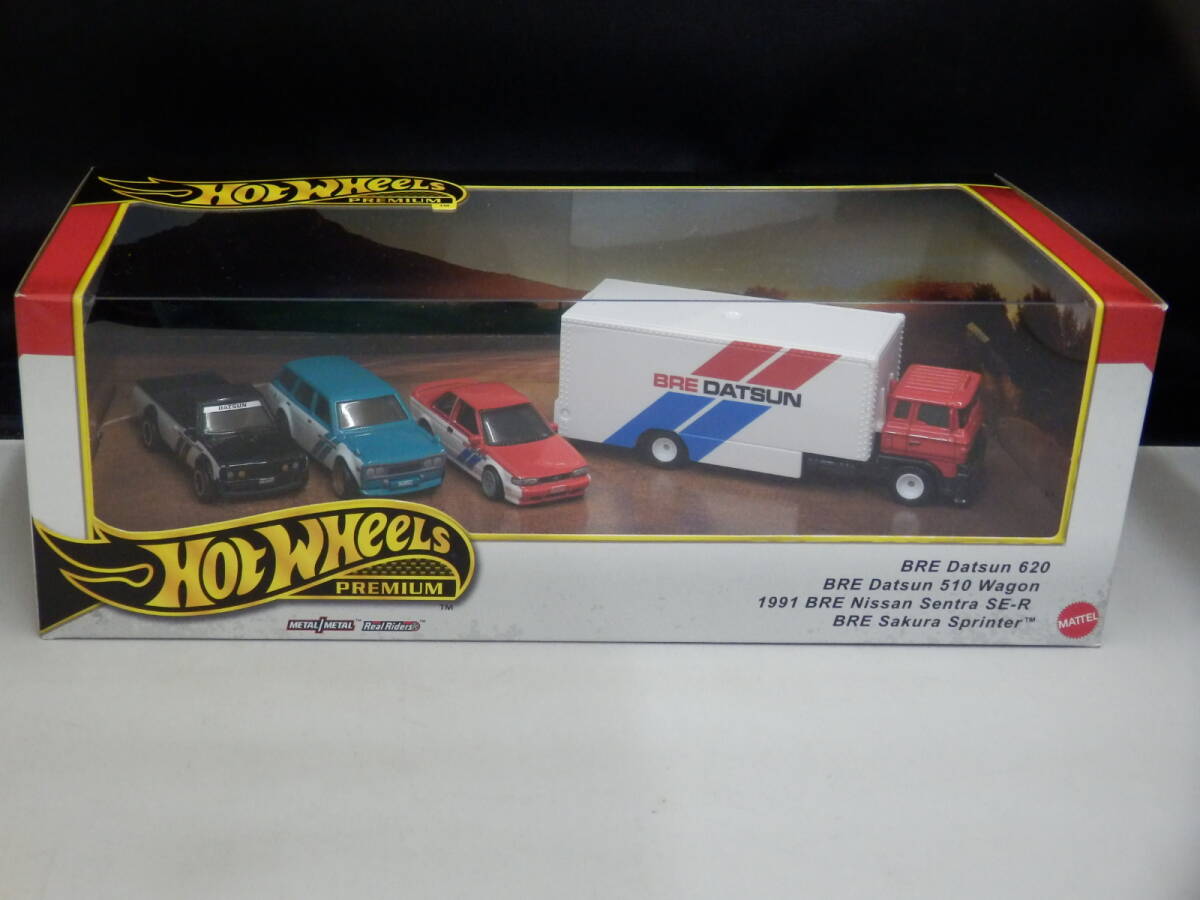 Hot Wheels ホットウィール プレミアムコレクター4台セット BRE DATSUN ダットサン拍卖