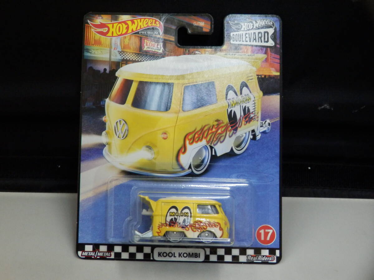 HOTWHEELS ホットウィール フォルクスワーゲン VW KOOL KOMBI MOON EYES クールコンビ 17 BOULEVARD 未開封 拍卖