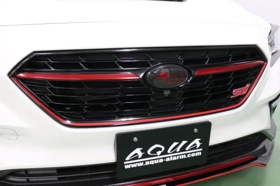 《レヴォーグVN》【アウトレット価格】レヴォーグVN系 フロントグリルメッキガーニッシュシート (レッドシート)②拍卖