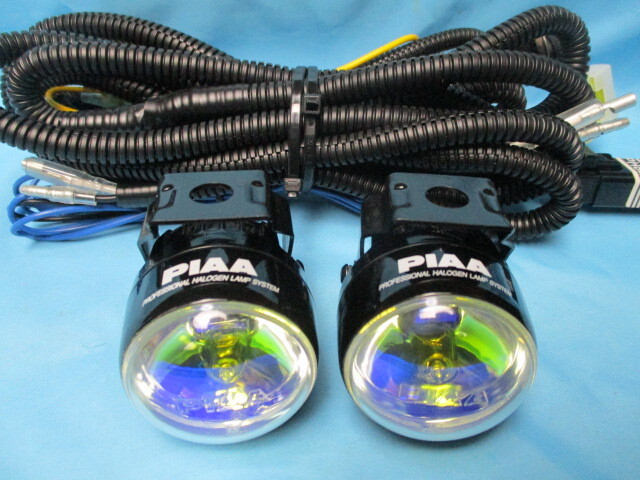 ★ PIAA 002i ランプセット / 50φ 超小型スポットランプ・プラズマイオンイエロー光 / H3 12V 点灯OK / 完売品・レア物 ★ CIBIE FET IPF拍卖