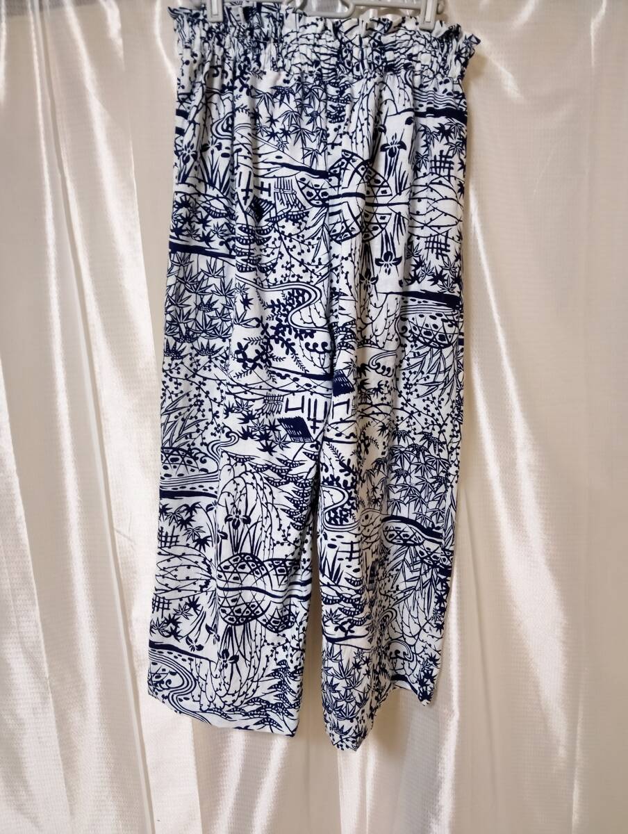 <こはもん> パンツ Lサイズ 綿 中古品 浴衣 リメイク拍卖