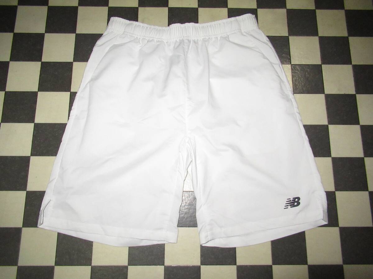 ★new balance/ニューバランス★良品 L ベーシック9インチショーツ ホワイト拍卖