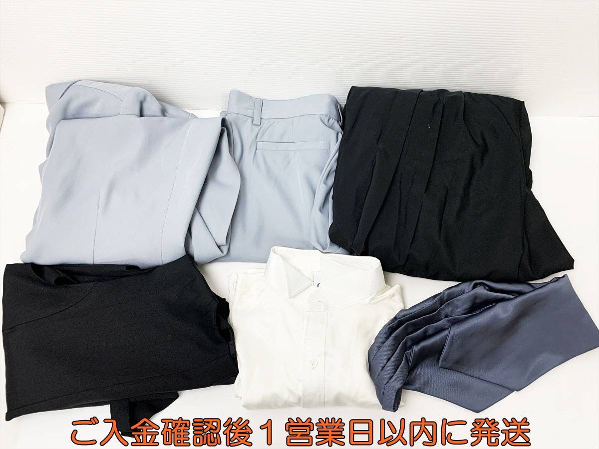 【1円】コスプレ衣装 燕尾服 袴 ベスト シャツ まとめ売り セット 汎用衣装 燕尾服のみコストモ製 F04-306rm/G4拍卖