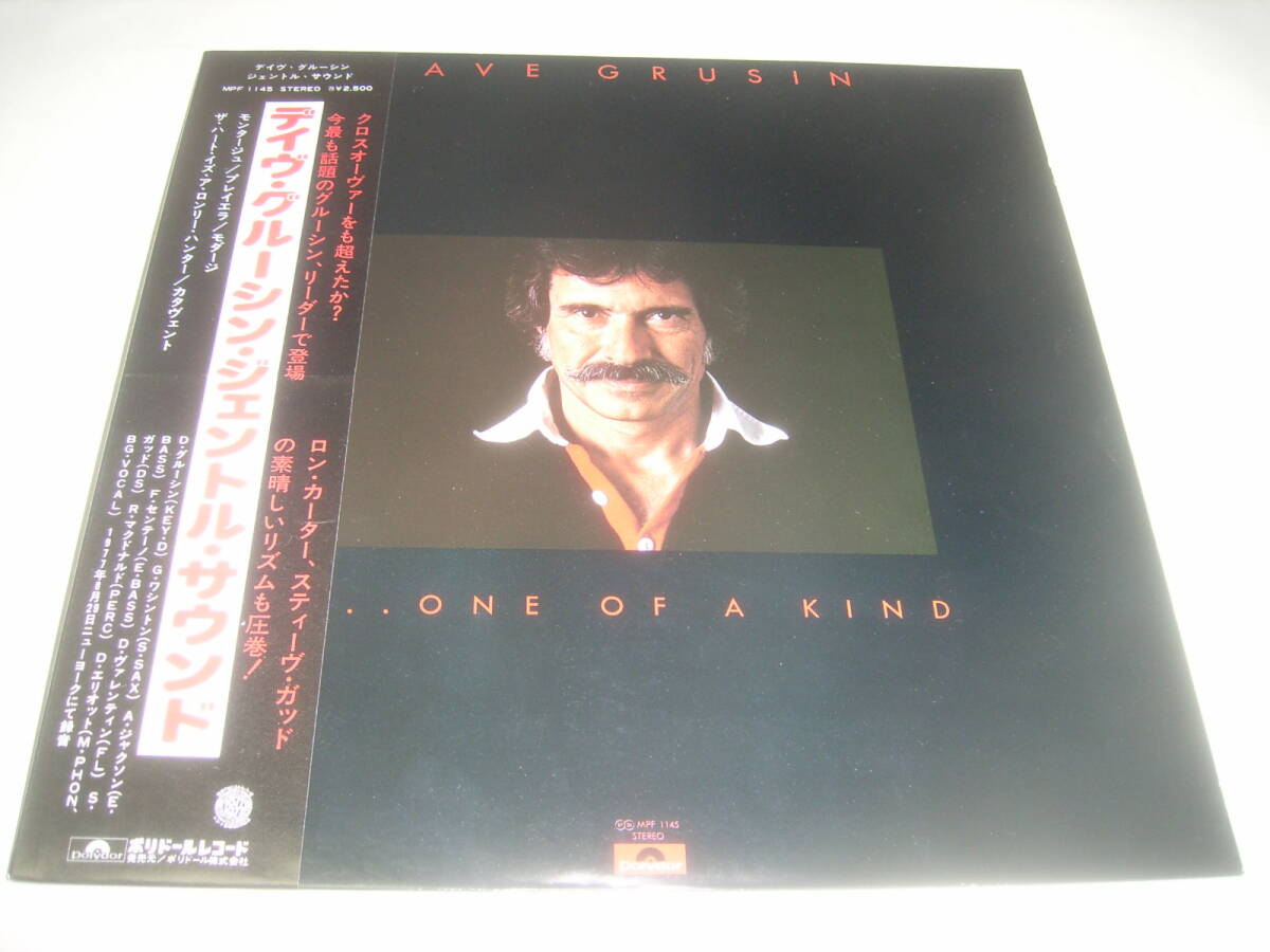 ロン・カーター他参加!デイヴ・グルーシンの帯付LP「ジェントル・サウンド」!美盤!拍卖