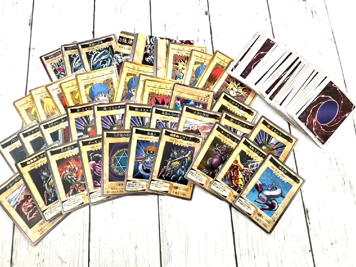 ■ 当時物 遊戯王 BANDAI バンダイ カードダス まとめて TA2青眼の白竜3体連結 デーモンの召喚★拍卖