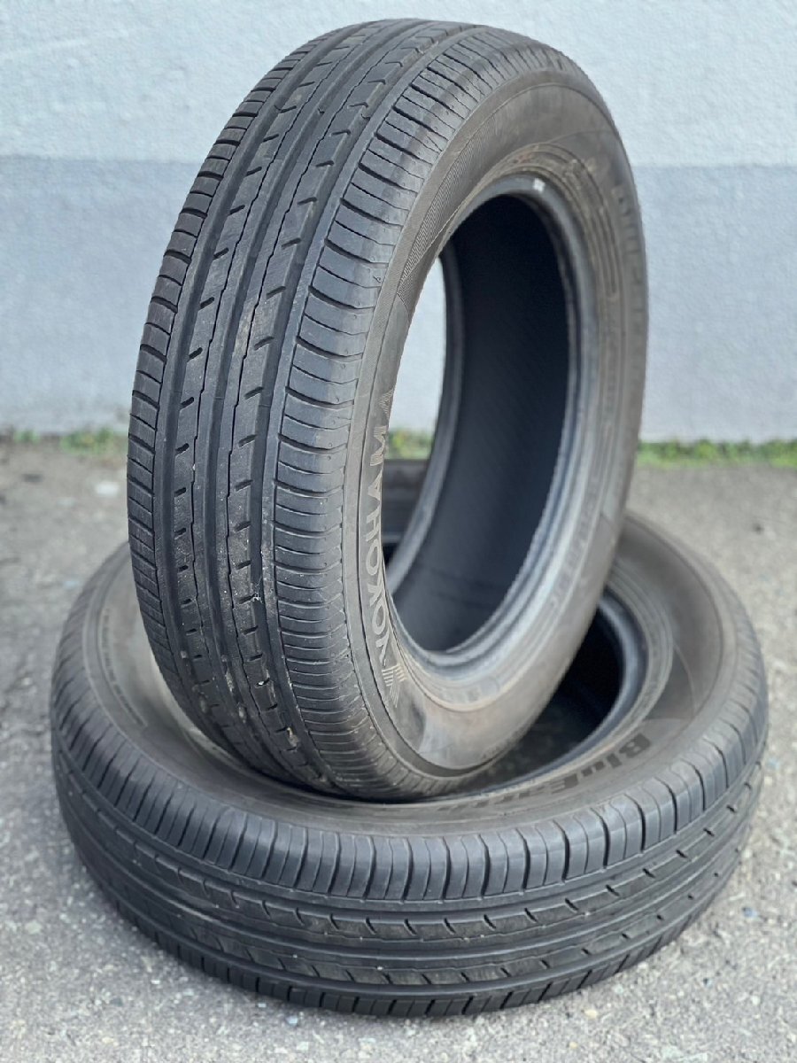 ★ 8.5分山! ヨコハマ ブルーアース ES ES32 BluEarth 185/65R14 2023年 14インチタイヤ 2本 札幌 T-2293拍卖