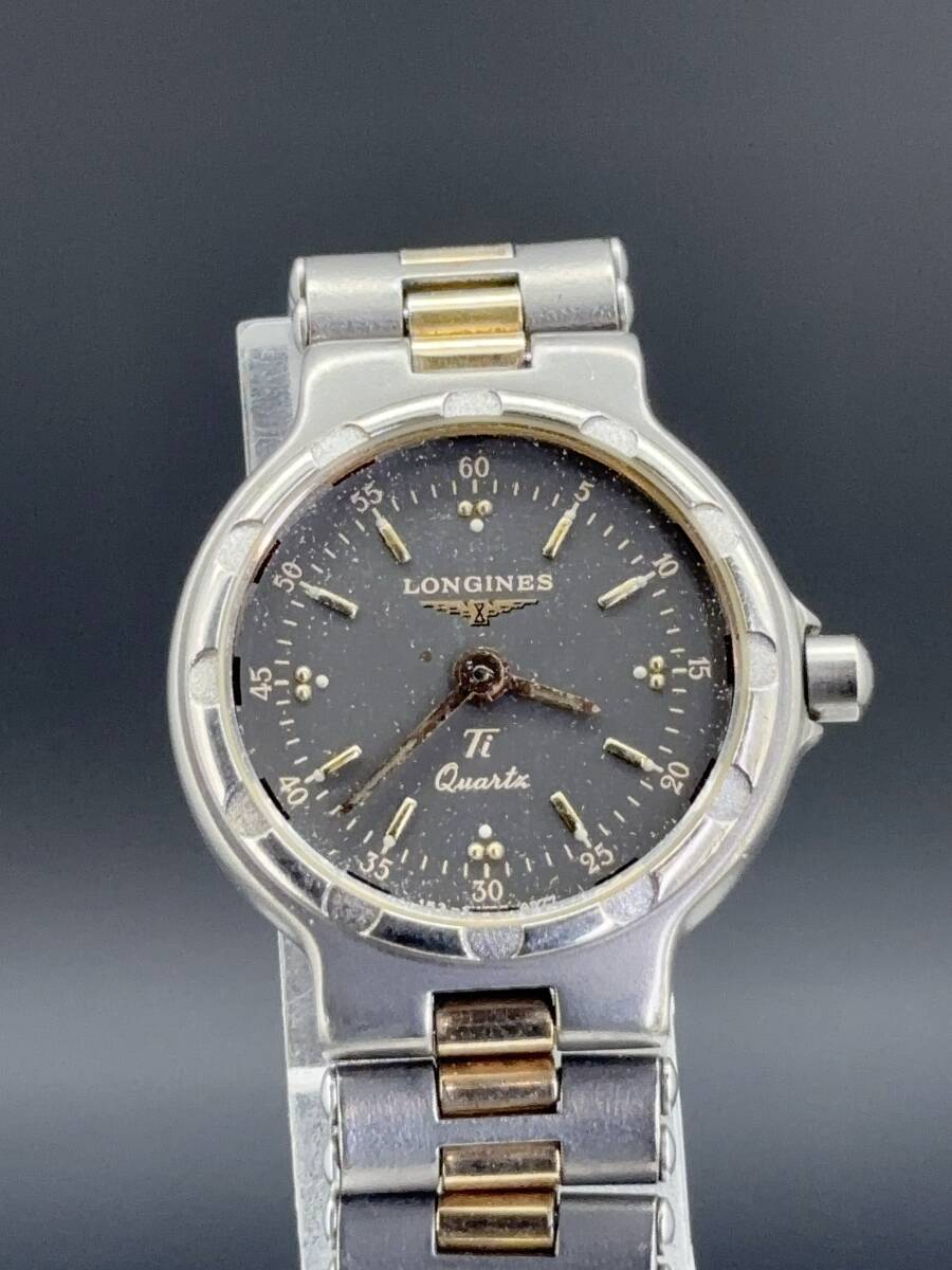 1円~動作確認済み ロンジン クォーツ BIKー9拍卖