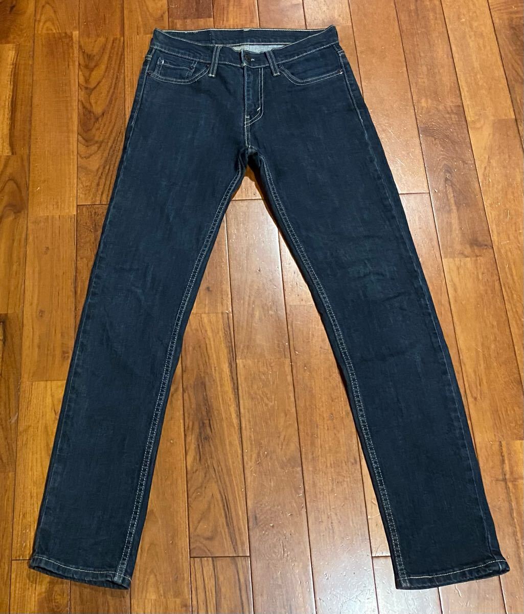■Levi's■リーバイスのストレッチスリムテーパードデニム(ジーンズ)■511・W28拍卖