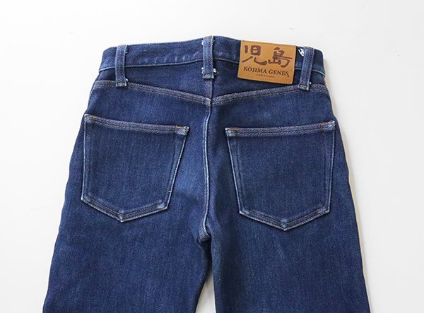 児島ジーンズ *厚デニム* 高ストレッチ パンツ インディゴ W30 ◆ テーパード ジーンズ KOJIMA GENES ◆3568/ES12拍卖
