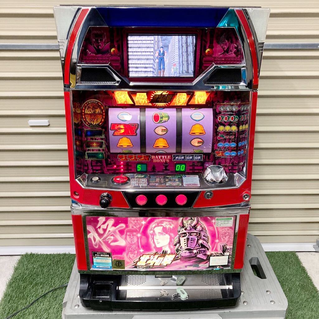 希少 証紙付き 4号機 北斗の拳 初代 コイン不要機 ボリューム 家庭用電源 ユリア パチスロ スロット 実機 即決 領収書 388拍卖