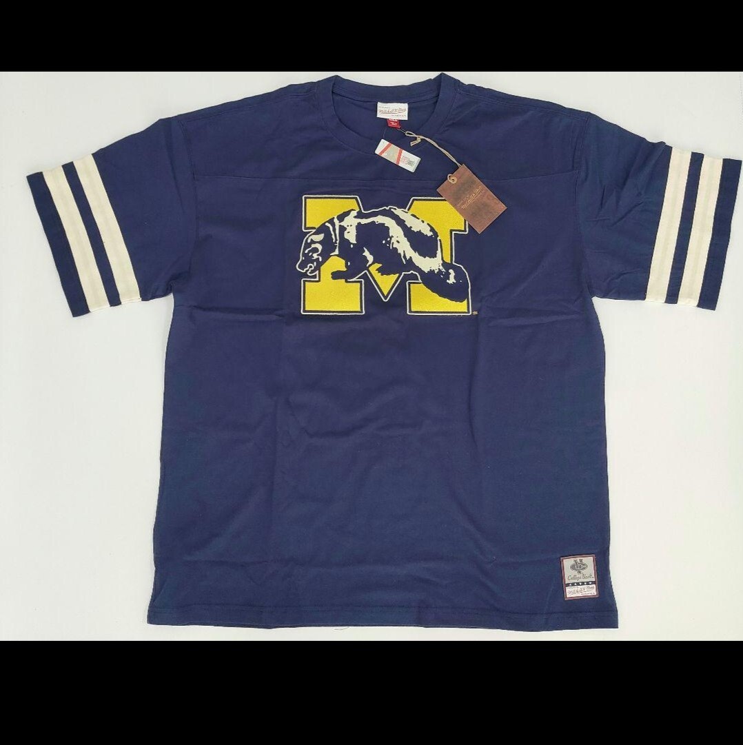 訳あり未使用品 mitchell&ness 半袖Tシャツ Tシャツ  2XL ミッチェル&ネス 半袖拍卖