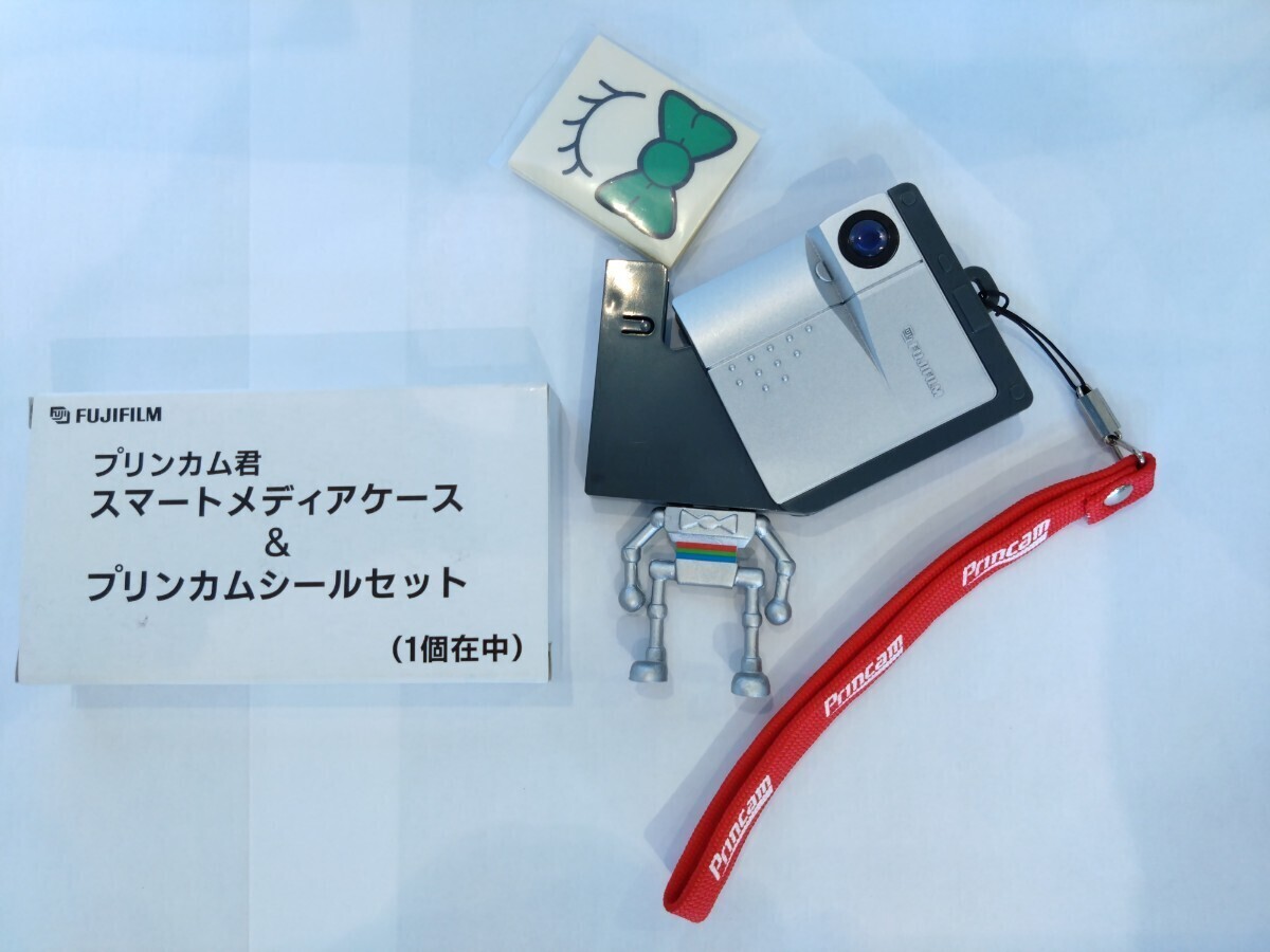 ■非売品■富士フィルム プリンカム君 スマートメディアケース FUJIFILM fine pix ロボット ソフビ 新品 未使用 箱付 検) ニコン キャノン拍卖