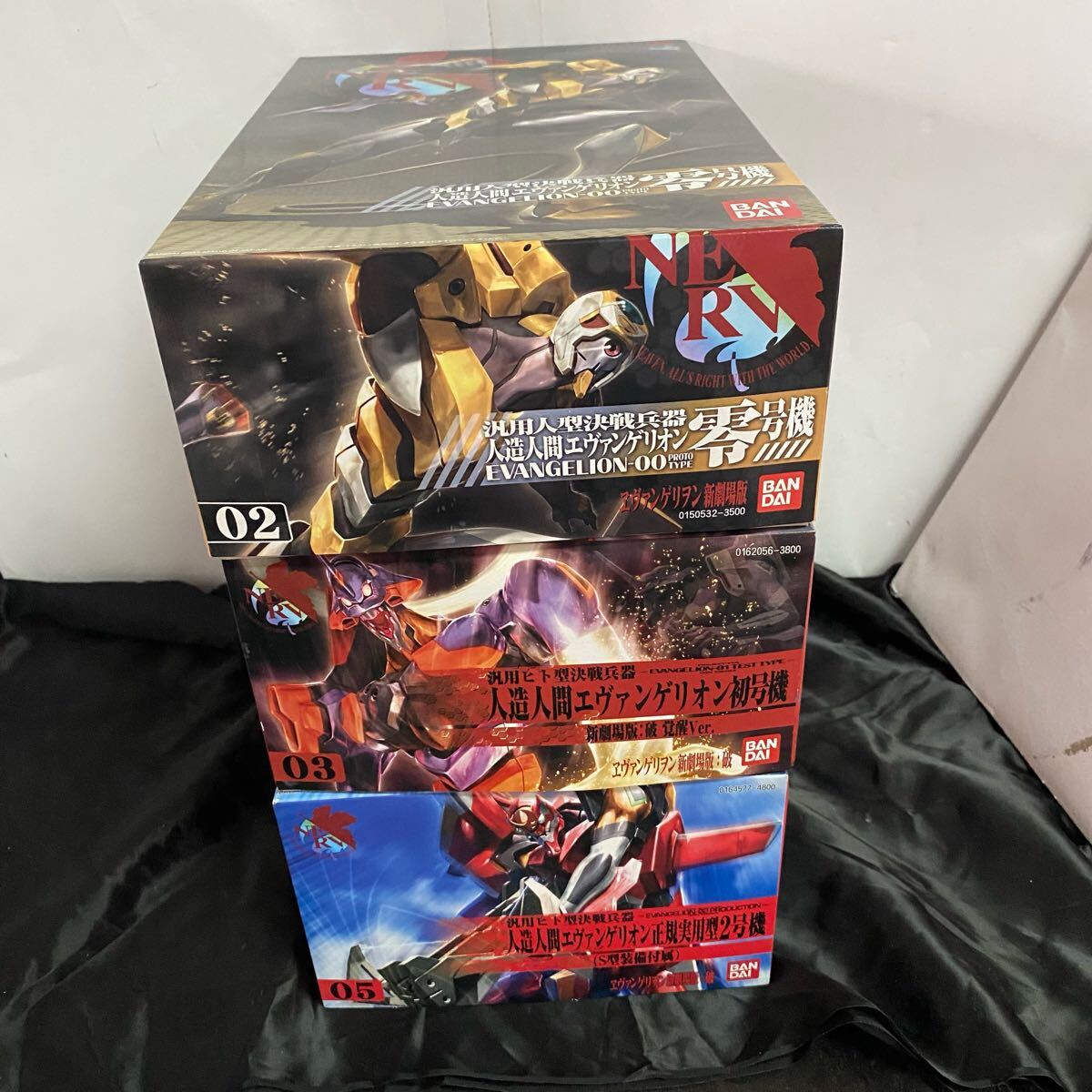 未組立 プラモデル BANDAI 1/100 ヱヴァンゲリヲン新劇場版 人造人間エヴァンゲリオン 2個セット おまけ付 汎用ヒト型決戦兵器拍卖