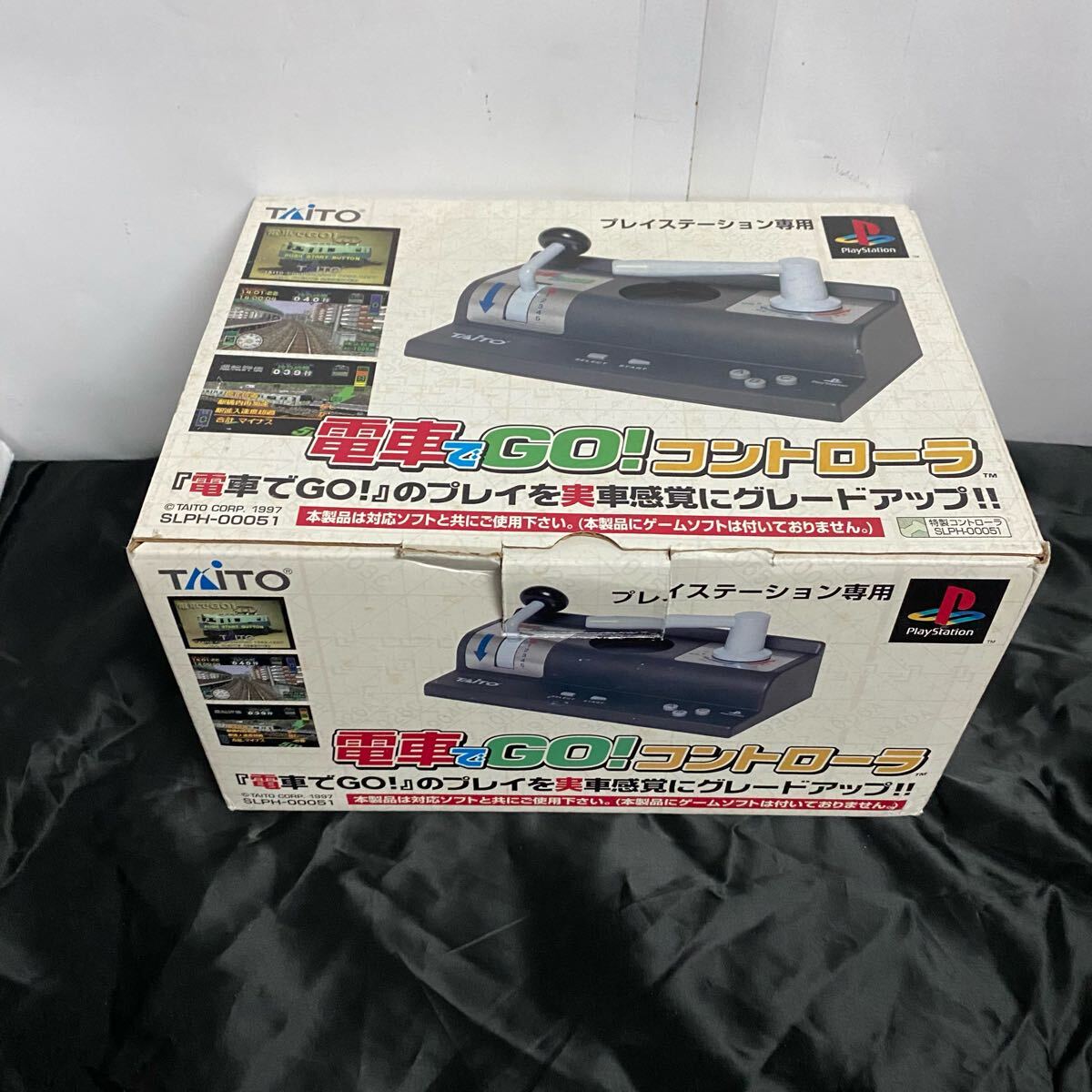 PS用 TAITO 電車でGOコントローラー SLPH-00051 箱説明書付き プレイステーション タイトー拍卖