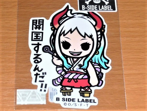 ◆ワンピース ステッカー◆ヤマト 開国するんだ!!◆B-SIDE LABEL◆拍卖