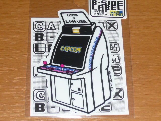 ◆ストリートファイター ステッカー◆アーケード インプレス◆筐体 ゲーム機◆B-SIDE LABEL◆ストⅡ◆拍卖