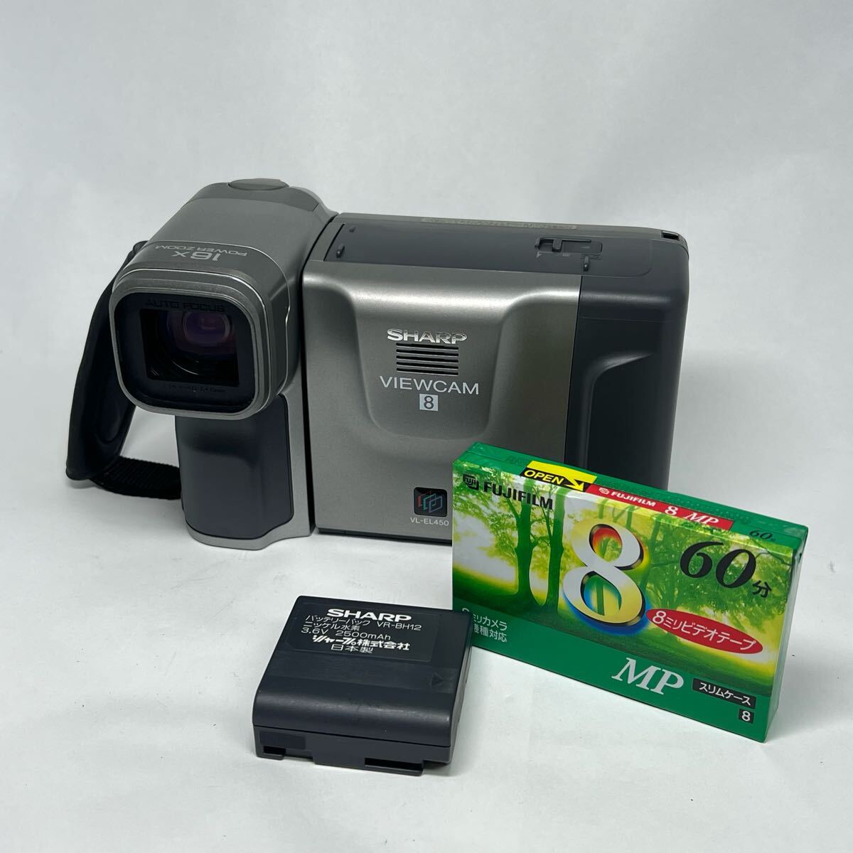 T877 SHARP シャープ VL-EL450 8ミリビデオカメラ ハンディカム拍卖
