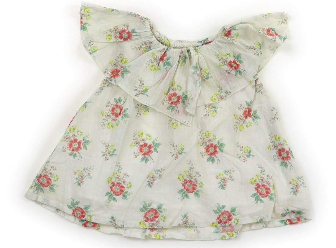 プティマイン petit main シャツ・ブラウス 80サイズ 女の子 子供服 ベビー服 キッズ拍卖