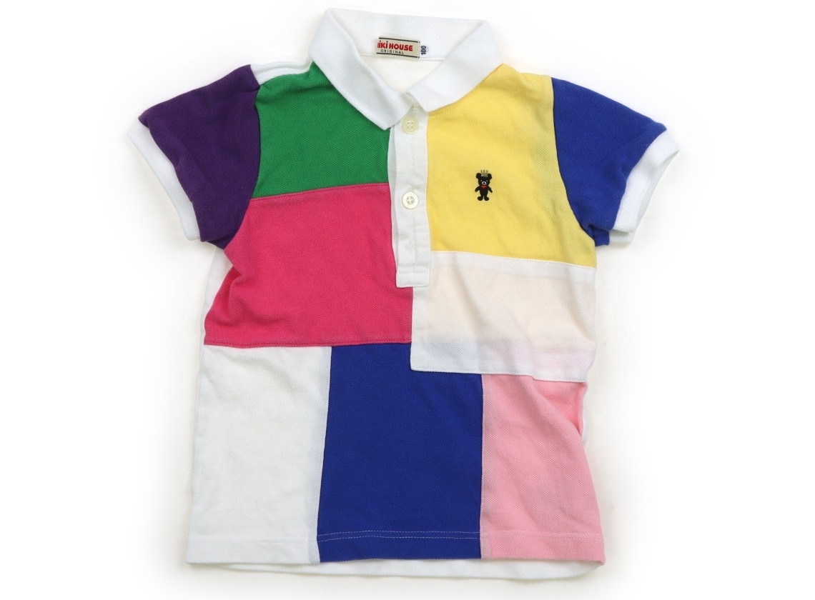 ミキハウス miki HOUSE ポロシャツ 100サイズ 女の子 子供服 ベビー服 キッズ拍卖