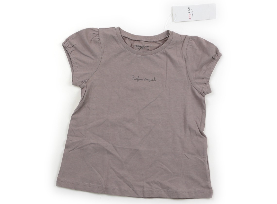 エニィファム anyFAM Tシャツ・カットソー 120サイズ 女の子 子供服 ベビー服 キッズ拍卖