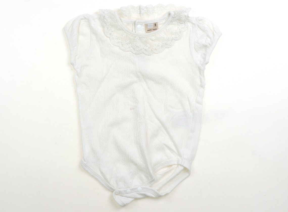 プティマイン petit main ロンパース 80サイズ 女の子 子供服 ベビー服 キッズ拍卖