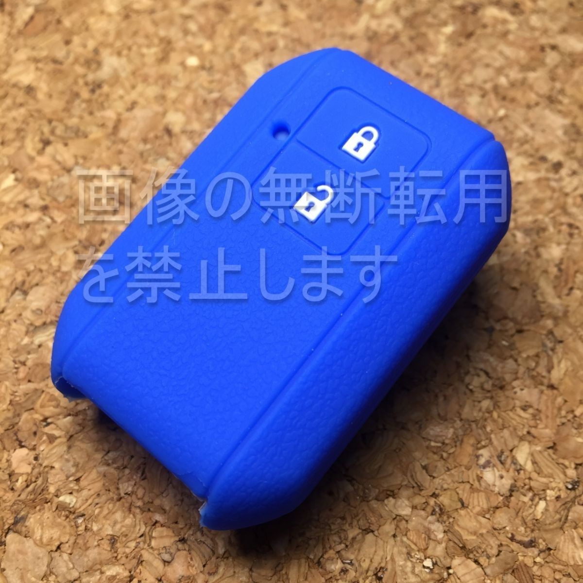 スズキ2ボタンシリコンキーカバー スマートキー用キーケースS09 新型ジムニーJB64W/JB74W☆ ブルー拍卖