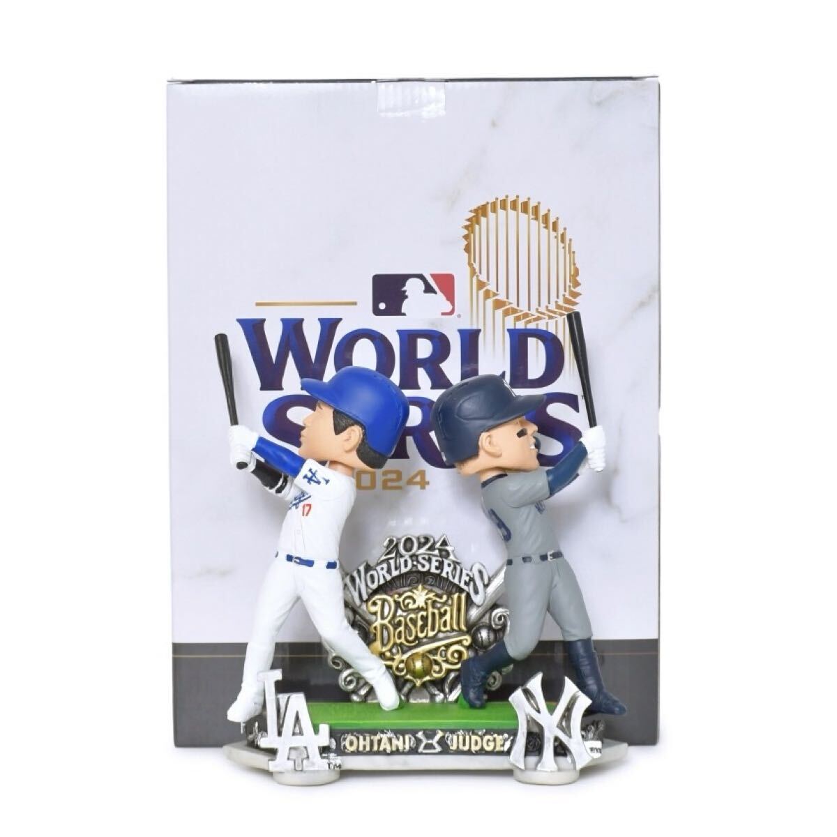 2024体限定 アーロン・ジャッジ 大谷翔平 ボブルヘッド デュアルバブルヘッド ワールドシリーズ ドジャース フィギュア ヤンキース拍卖