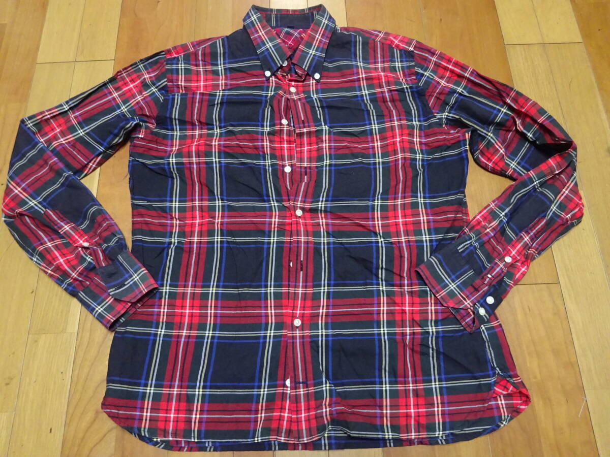 ■ね-89■TOMMY HILFIGER 長袖チェックシャツ サイズL拍卖
