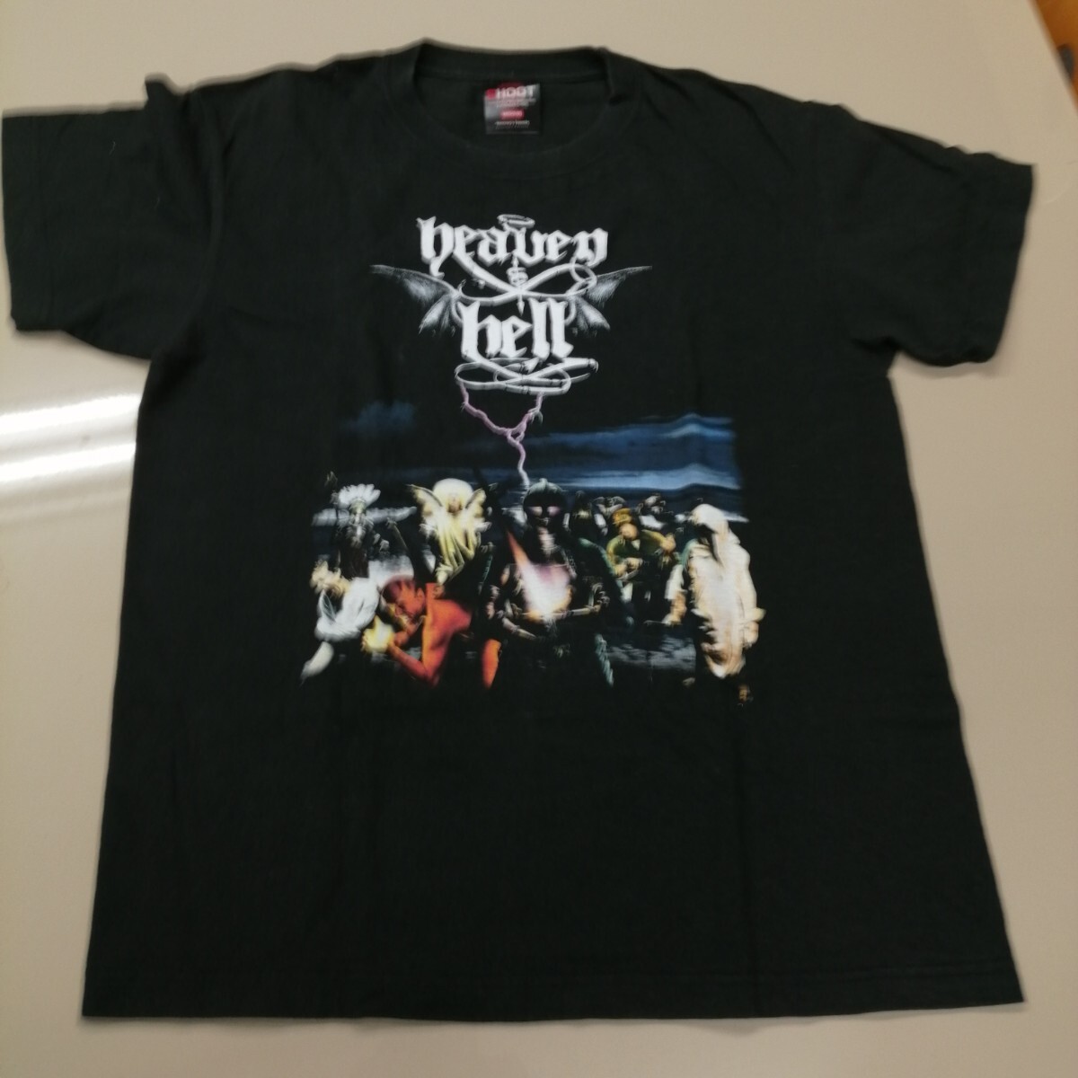 E07 バンドTシャツ ヘヴン&ヘル HEAVEN AND HELL japan tour 2007 ブラックサバス ロニージェイムスディオ トニーアイオミ BLACK SABBATH拍卖