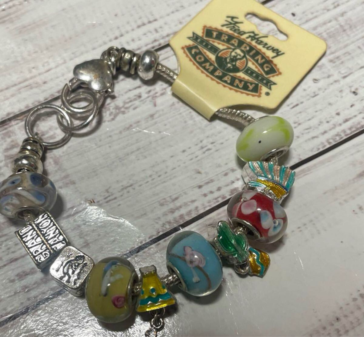 フレッド・ハーヴィー☆Fred Harvey★グランドキャニオン★ ブレスレット 100円〜最落無し 14-3拍卖